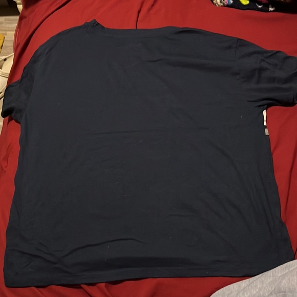 Hollister Dark Blue Cropped Shirt - Picture 2 of 2